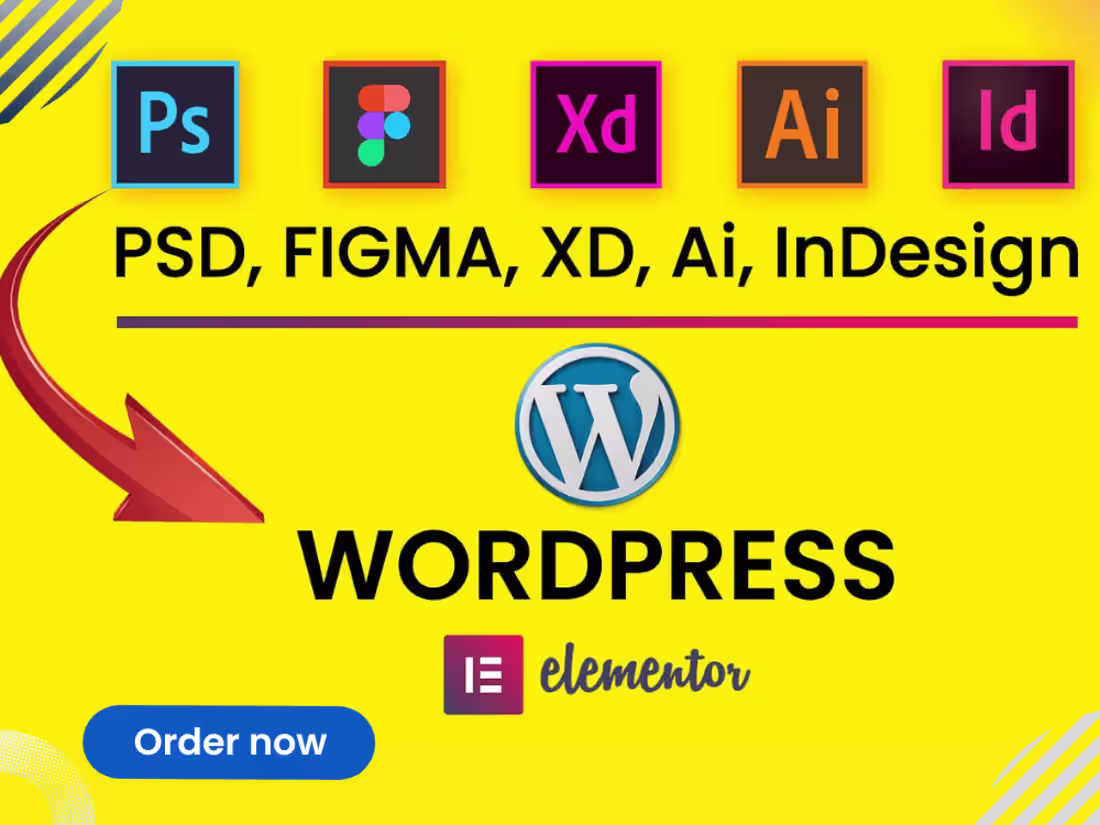 Cover image for I will convert Figma/PSD/AI design to a responsive website