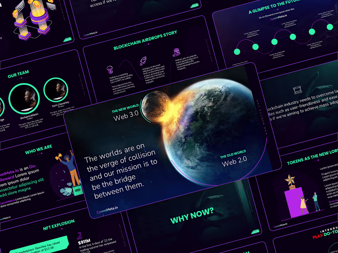 Cover image for CommMeta Pitch Deck