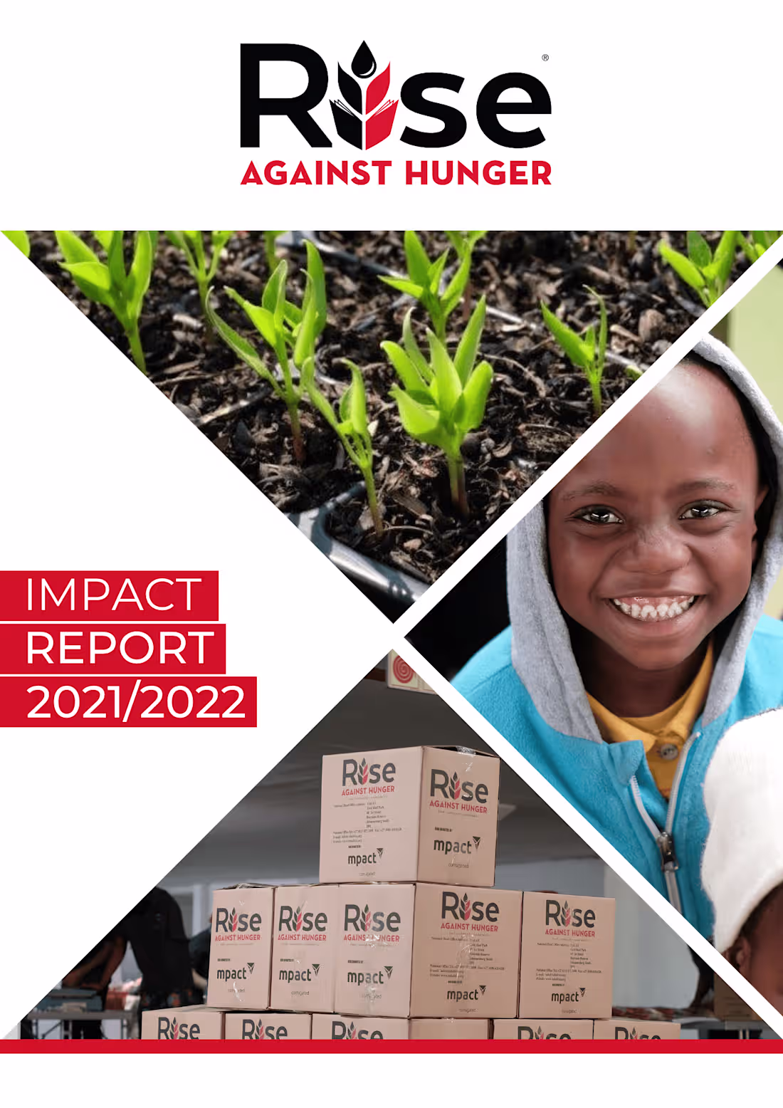 Cover image for Impact Report for Rise Against Hunger Africa
