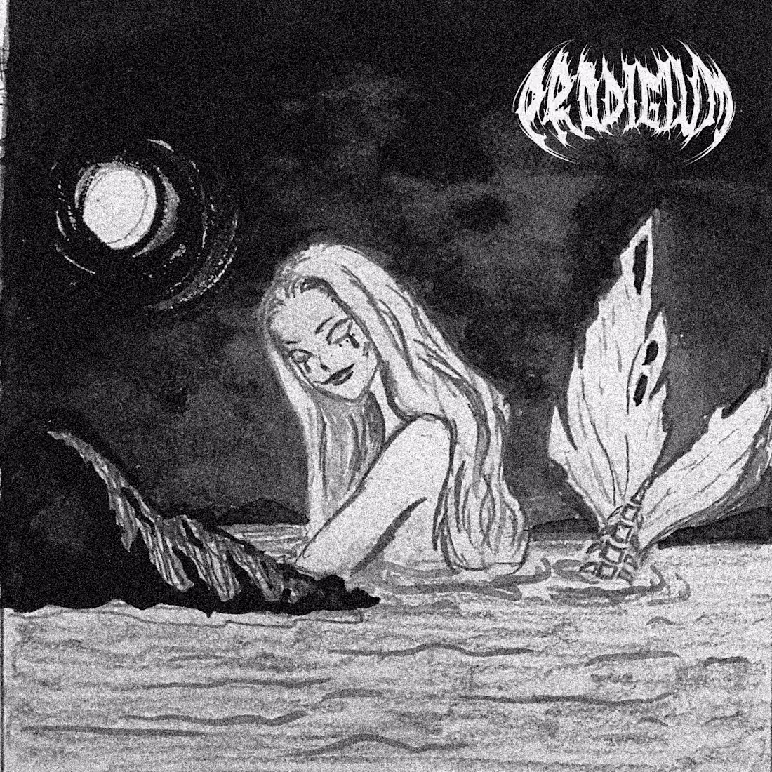 Cover image for Hand-drawn album cover for Prodigium 