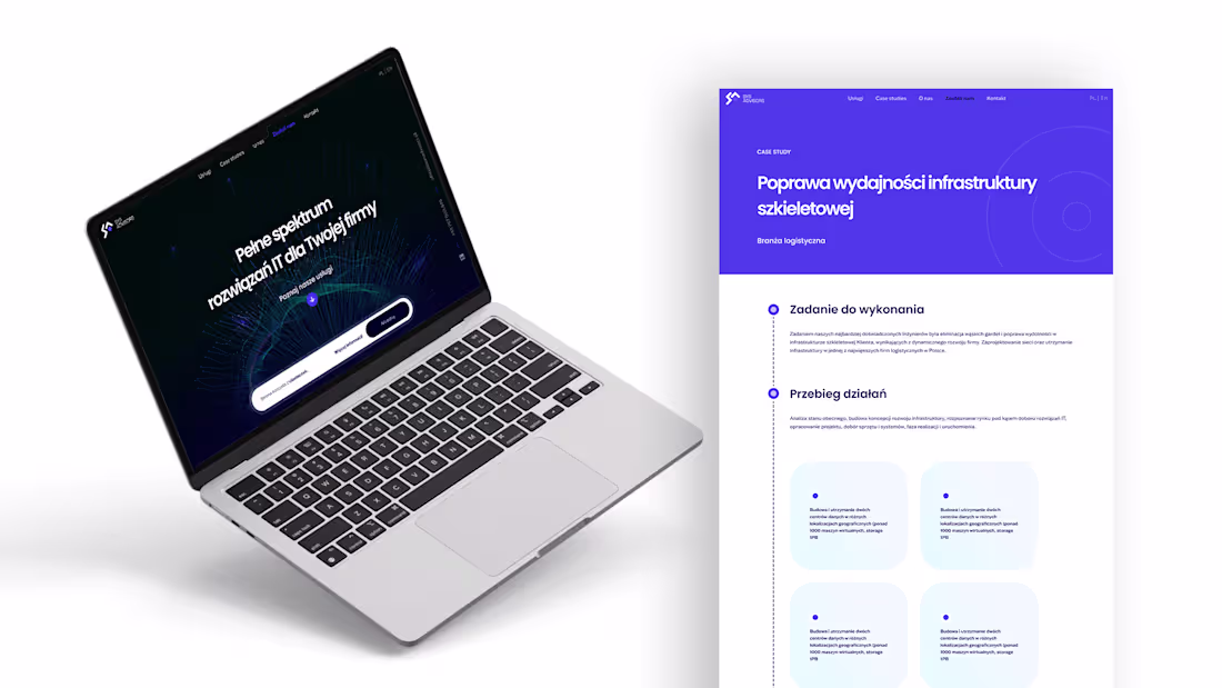Cover image for SysAdvisors - Webdesign