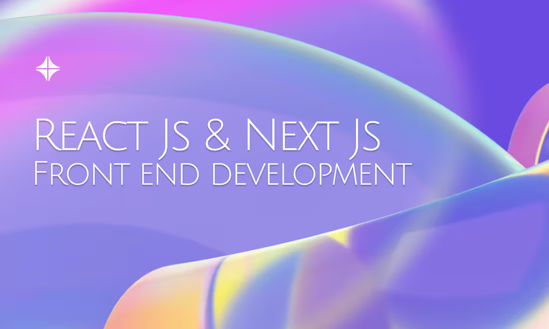 Cover image for React.js & Next.js Web Development