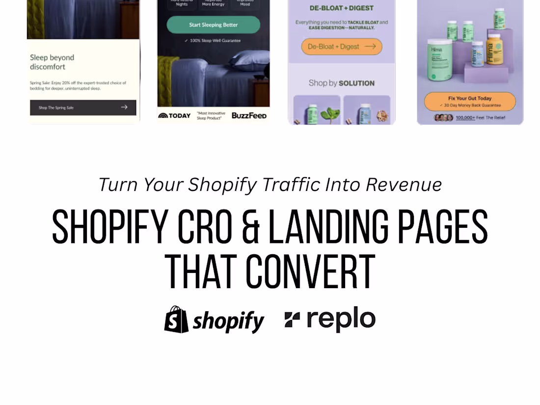 Cover image for Shopify CRO & High-Converting Landing Pages
