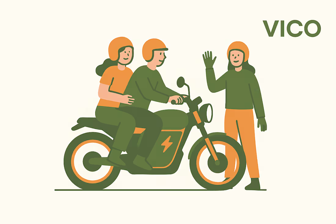 Cover image for VICO – E-Motorcycle Brand Identity