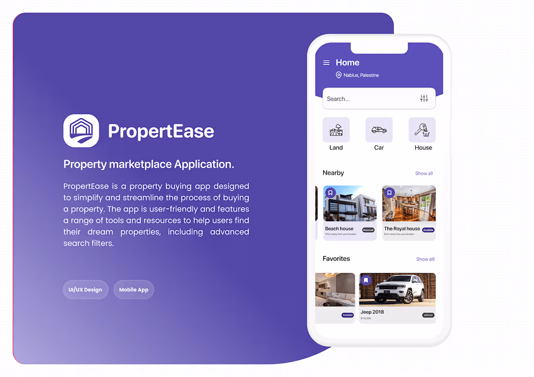 Cover image for PropertEase App 