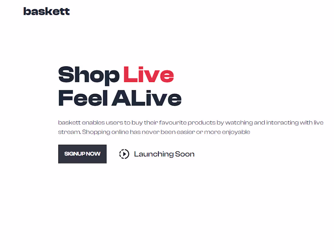 Cover image for Baskett website