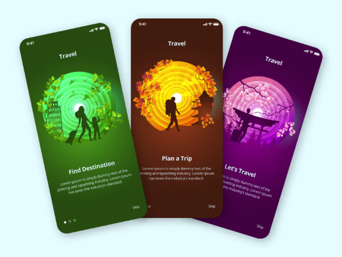 Cover image for Travel App Onboarding