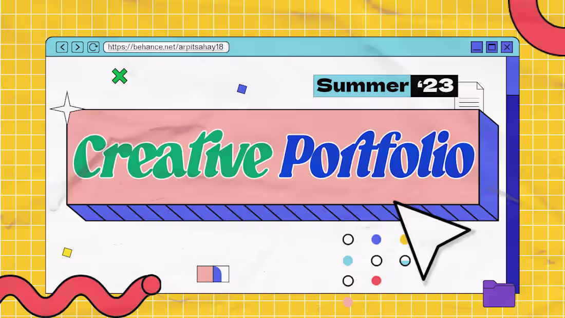 Cover image for Arpit Sahay - Creative Portfolio Summer '23