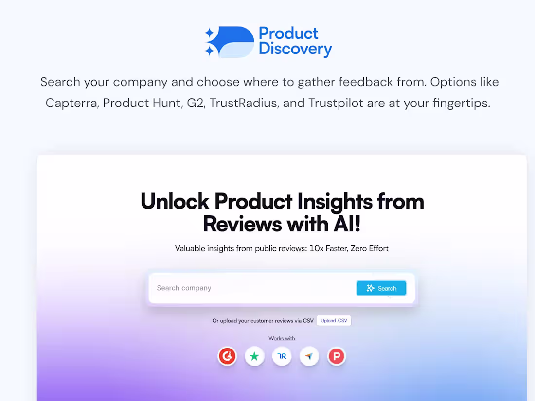 Cover image for AI Product Discovery