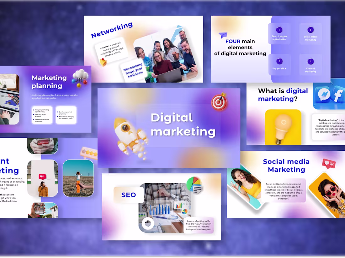 Cover image for Presentation | Digital marketing