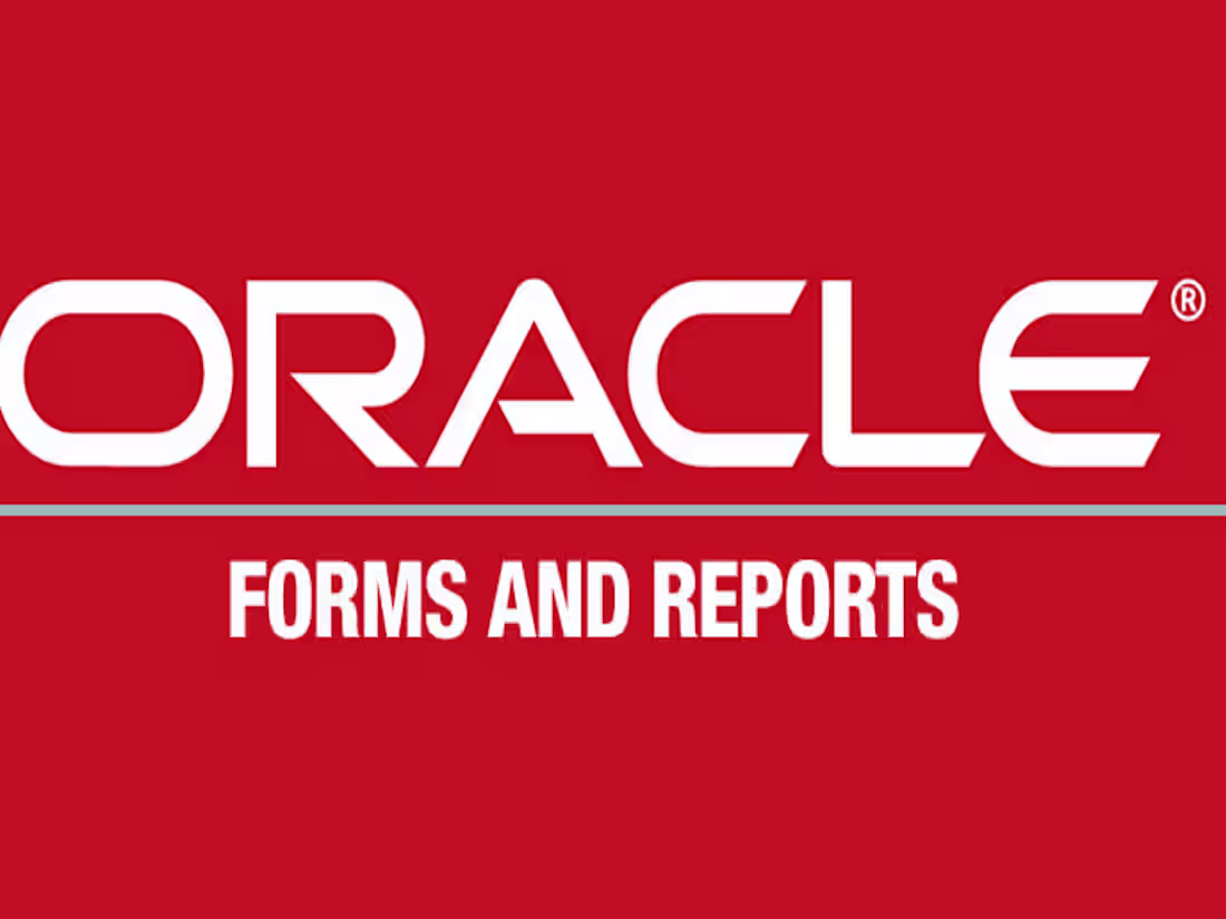 Cover image for Oracle Forms and Reports