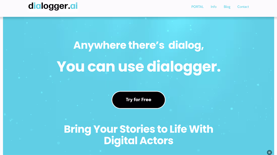 Cover image for Dialogger.ai (https://Dialogger.ai) A voice transformer AI tool