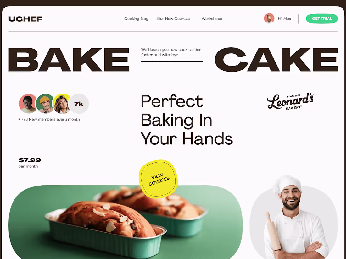 Cover image for Cover page for Cooking Blog