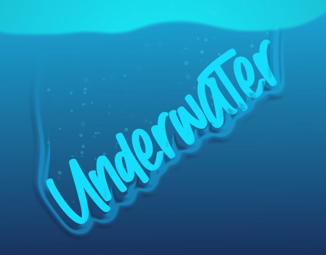 Cover image for Underwater Logo Animation on Behance