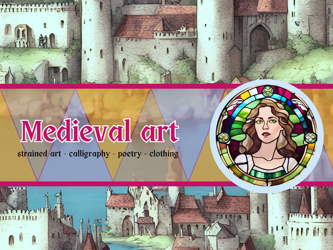 Cover image for Art & History: Medieval Inspired YouTube Banner Design