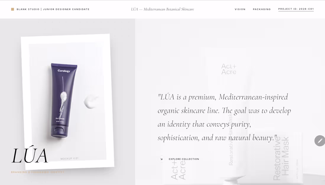 Cover image for ​LÚA — Mediterranean Botanical Skincare