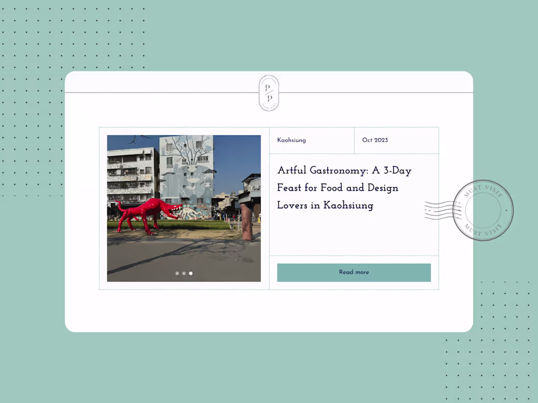 Cover image for No Code - Travel Blog