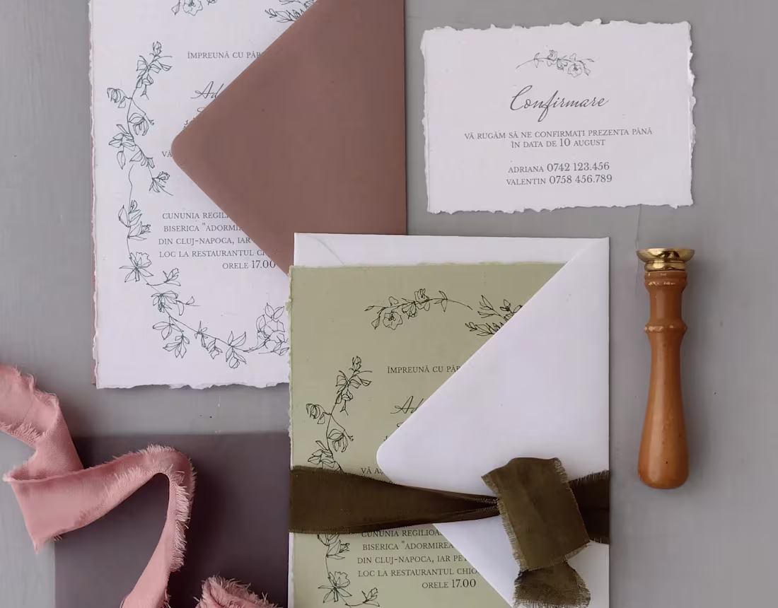 Cover image for Roses, wedding stationery suite