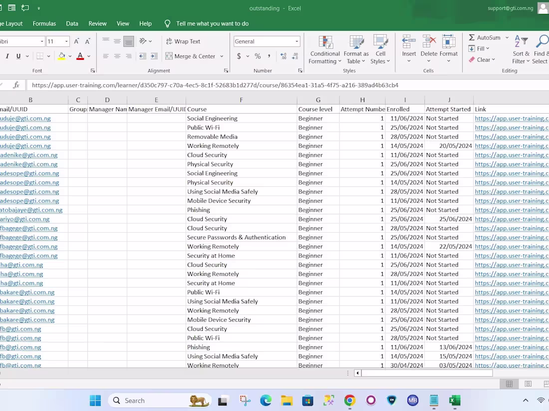 Cover image for Excel Entry