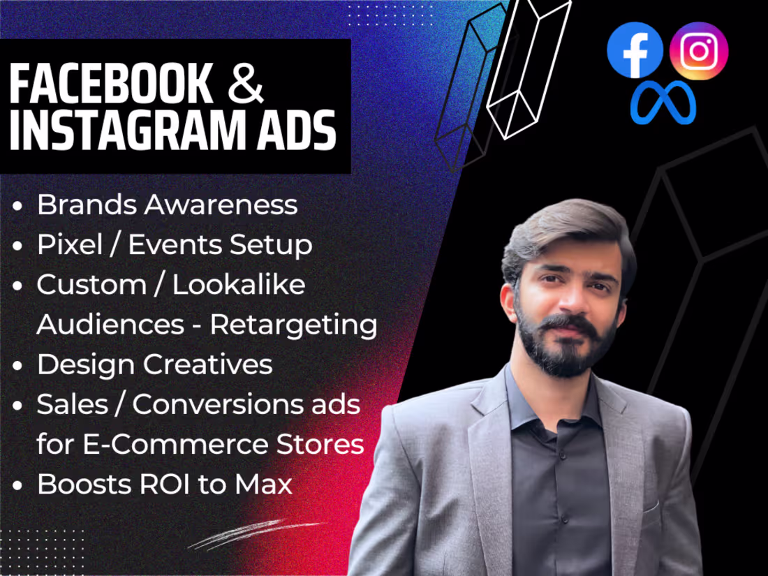 Cover image for Facebook/Instagram Ads Expert