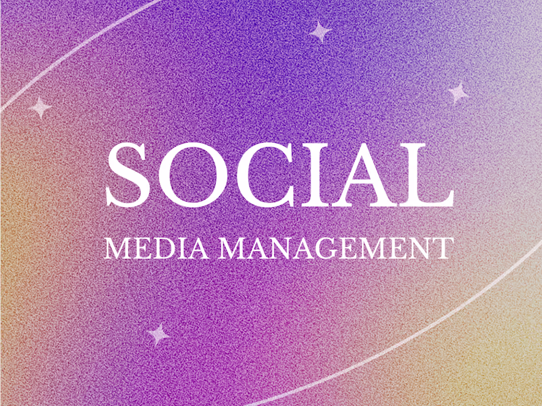 Cover image for Social Media Management: Artist (Music), Brand or Business 🪩 💻