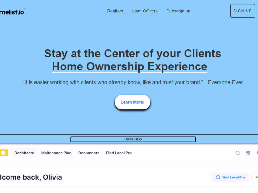 Cover image for HomeList.io