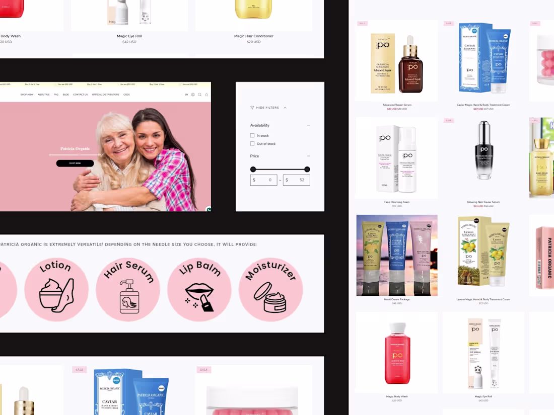Cover image for Overview:

Patricia Organic is a Dermo