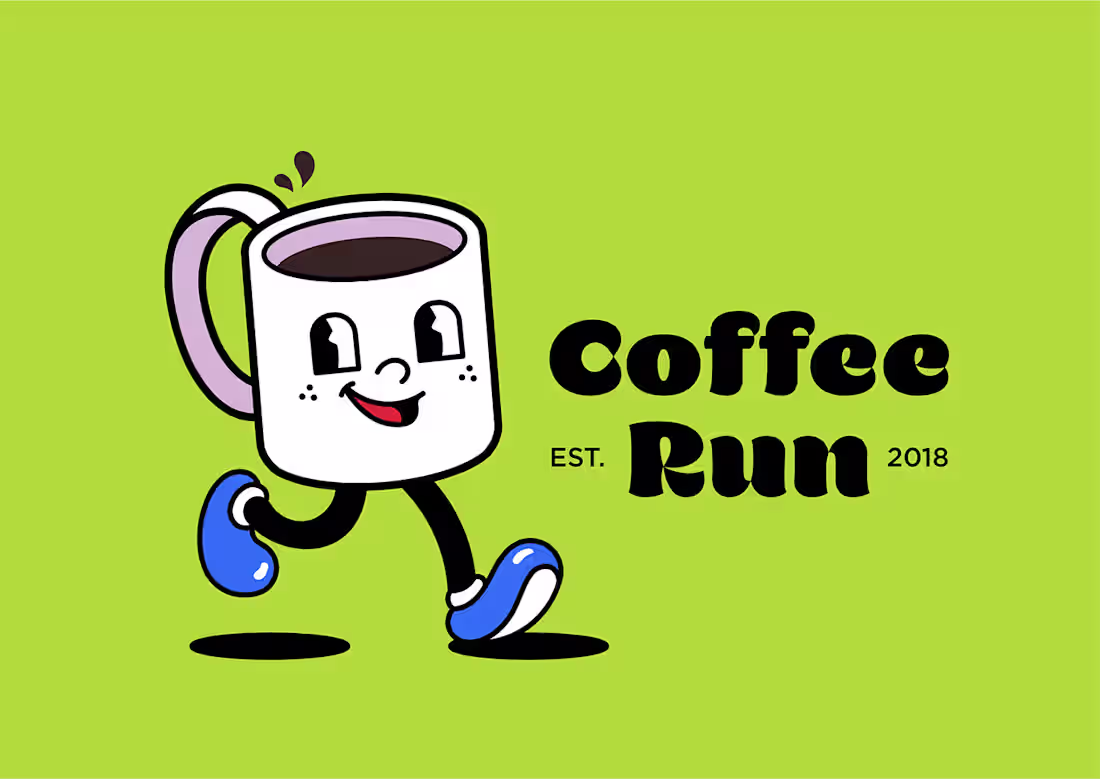 Cover image for Coffee Run Branding on Behance