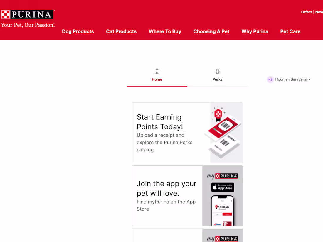 Cover image for Loyalty Program (API, App, Website)