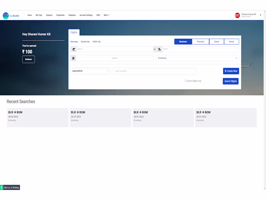 Cover image for Flight Booking System
