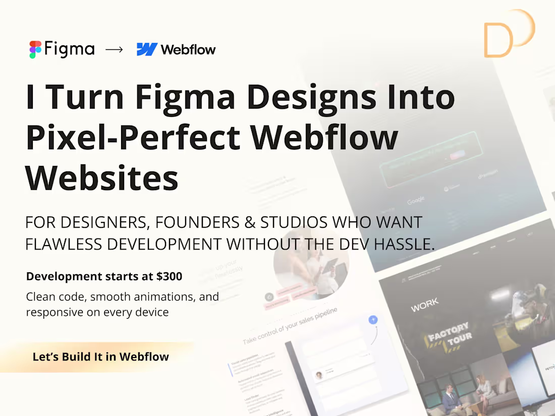 Cover image for Webflow Development