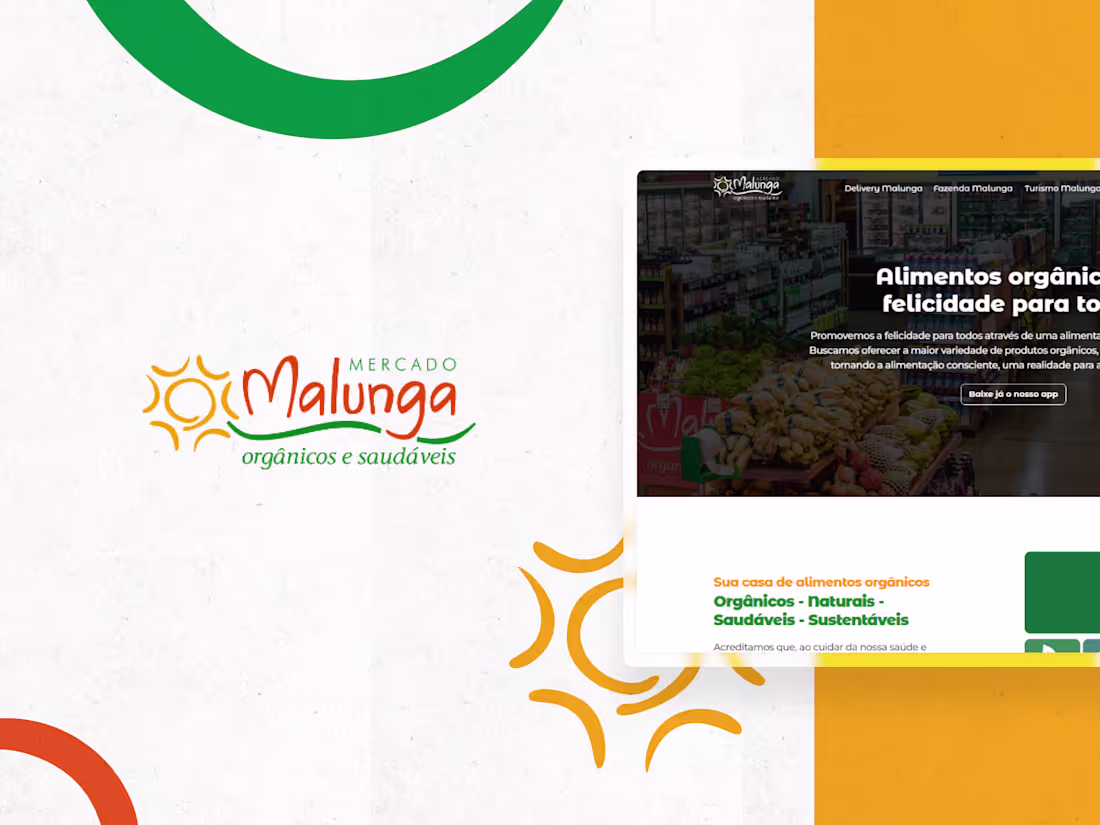 Cover image for Mercado Malunga - Website