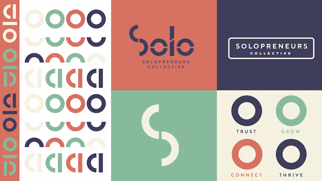 Cover image for Brand and Website Design for Solopreneurs Collective