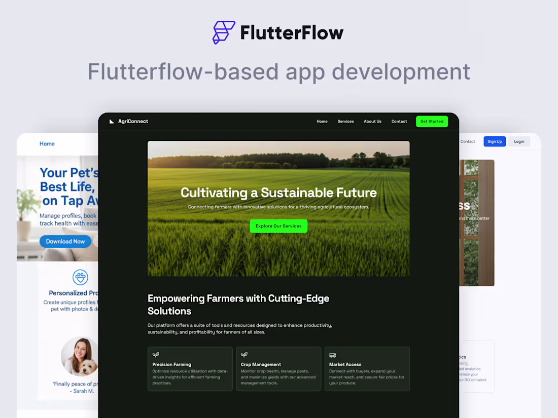 Cover image for Flutterflow Development Services