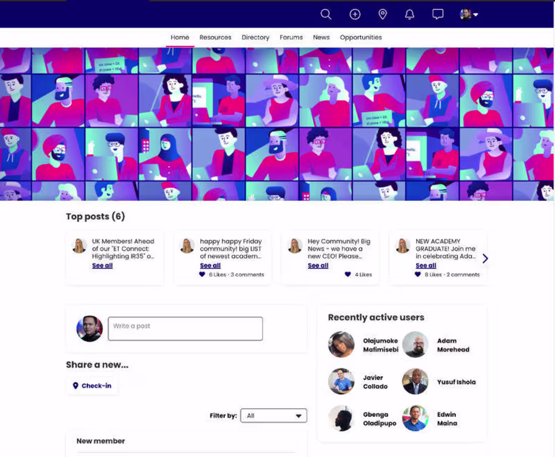 Cover image for Community Site Platform (via Distributed) 
