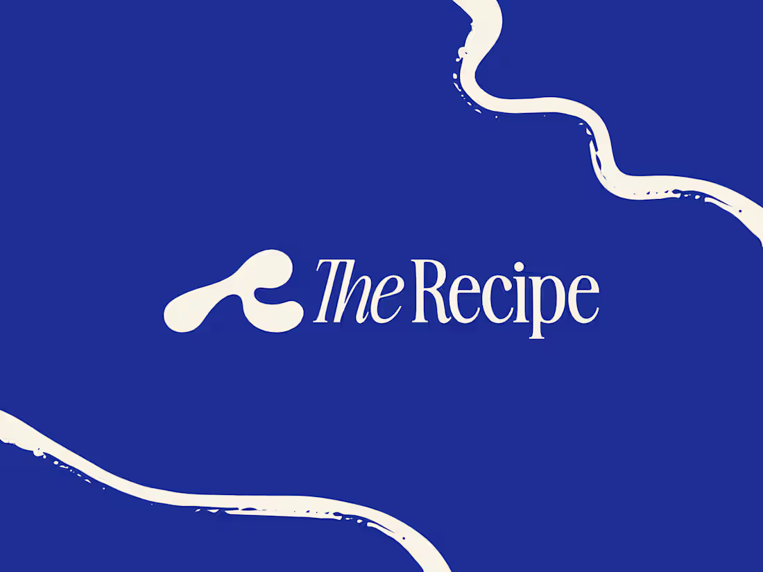 Cover image for The Recipe Branding and Visual Identity Design