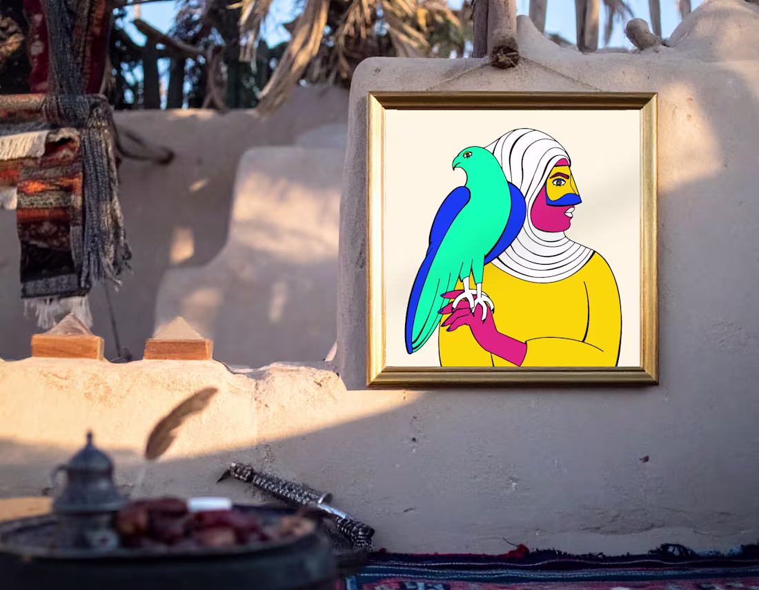 Cover image for Commissioned Artworks (Inspired by Arab World)