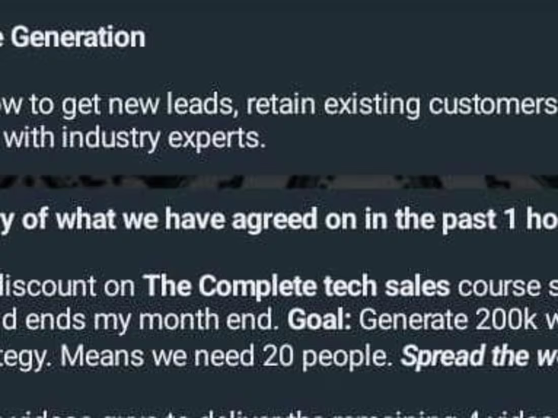 Cover image for Generate 20 Leads for an eLearning company