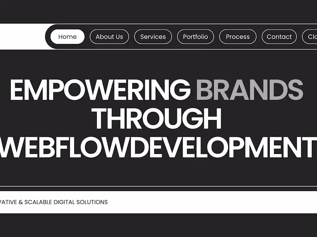 Cover image for Webflow Developer |Modern, Responsive & High-Converting Websites