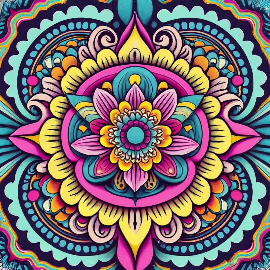 Cover image for Mandala prompt engineering practice