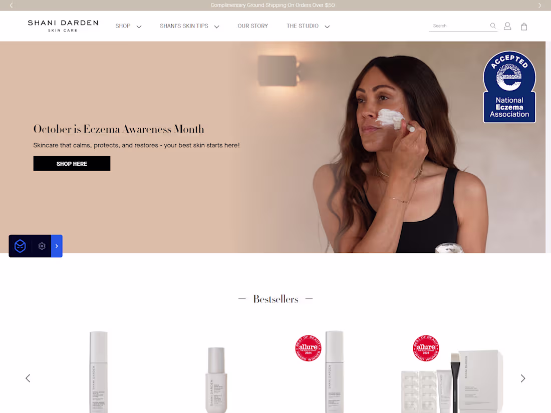 Cover image for Shani Darden Skincare – Luxury Meets Simplicity in Beauty De...