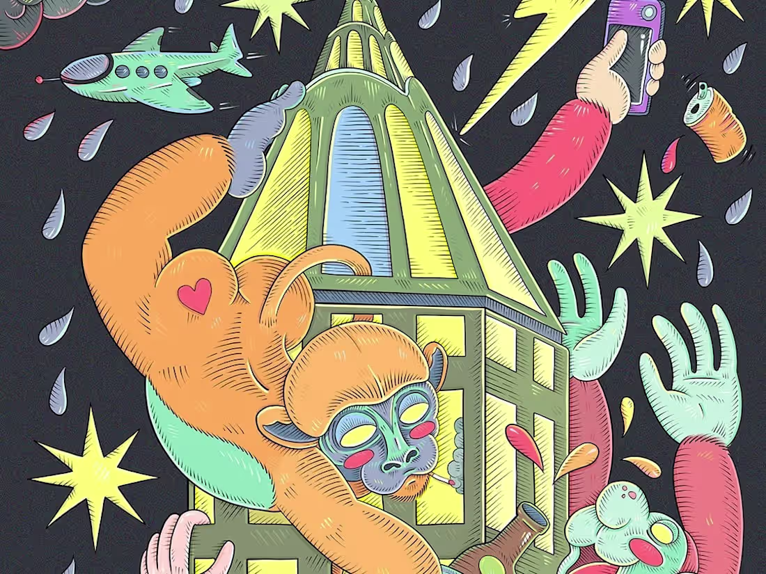 Cover image for Monkeys' Bar | Interior Artwork