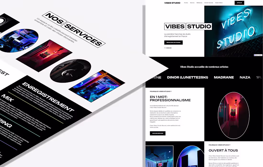 Cover image for Webflow - Vibes Studio