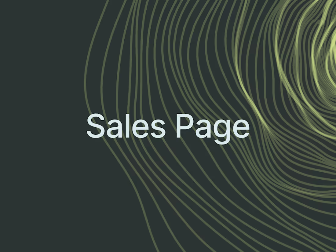 Cover image for Sales Page Copywriting 