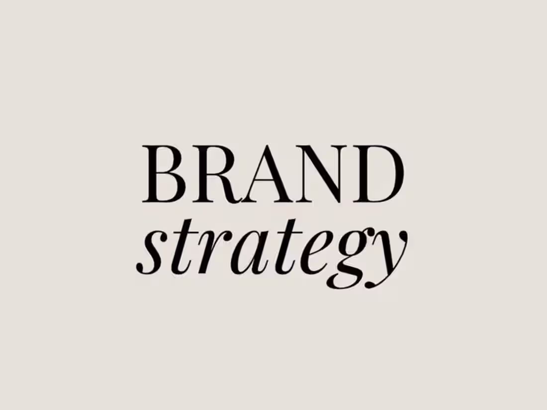 Cover image for Brand Vision & Strategy