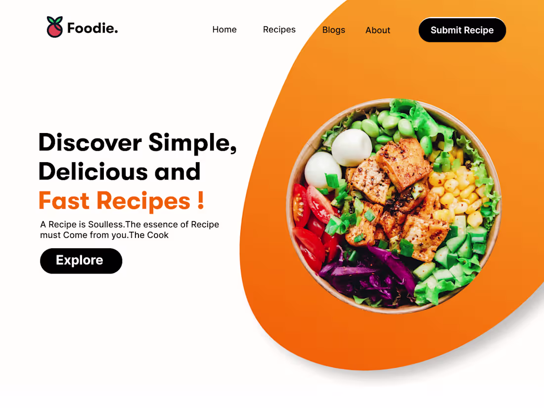 Cover image for Recipe Sharing Website.