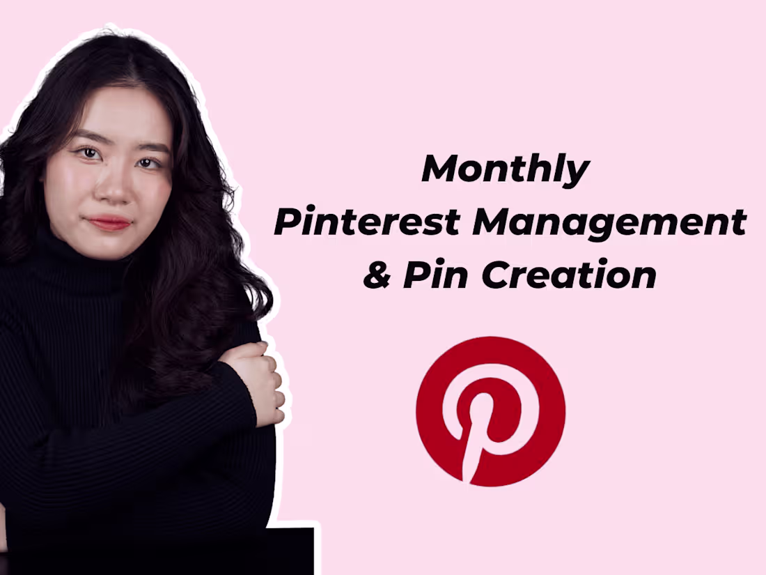 Cover image for Monthly Pinterest Management