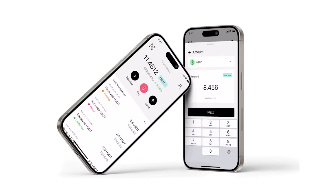 Cover image for UI/UX Design for Paytera Crypto Wallet