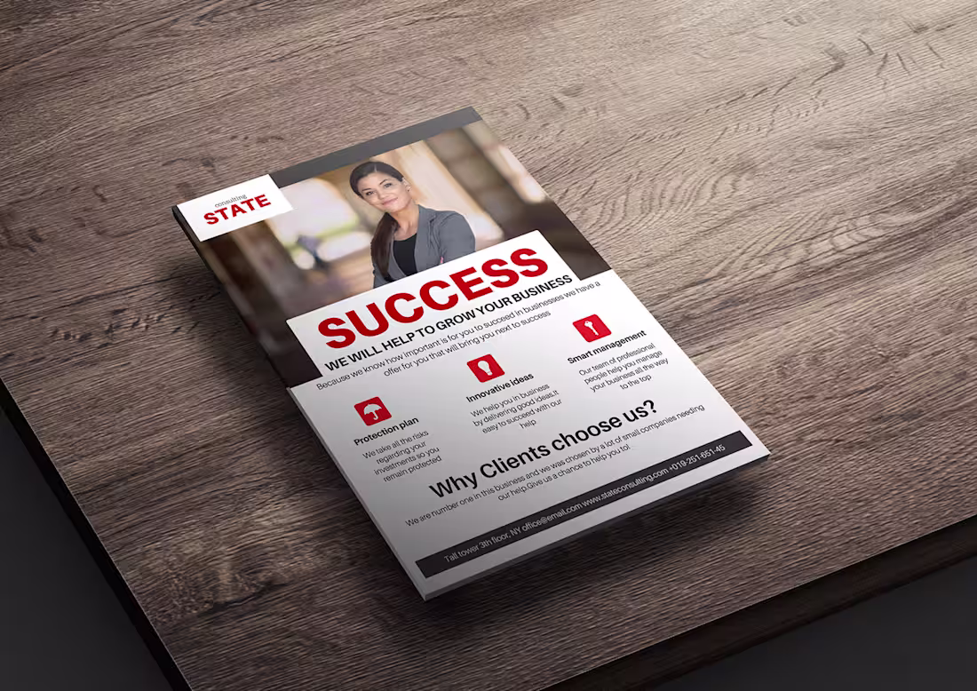 Cover image for Flyer Design on Behance