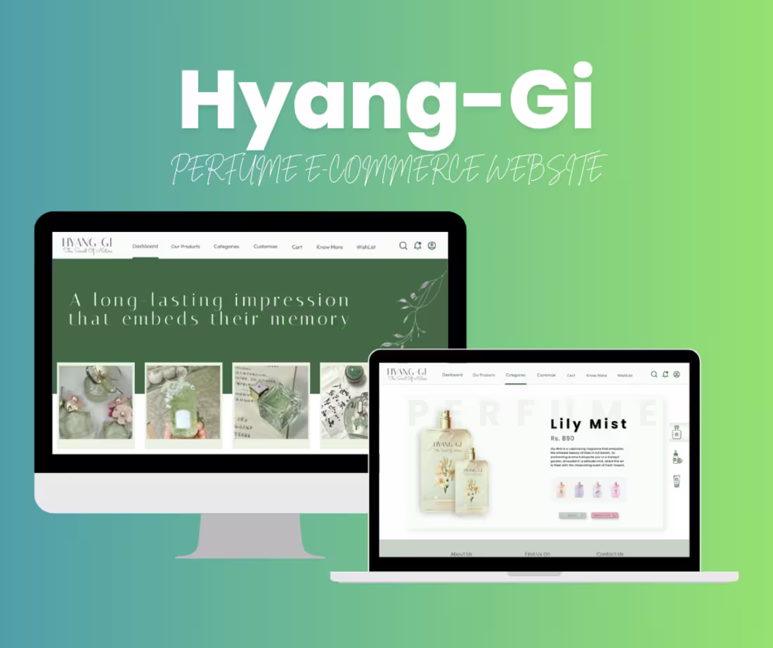 Cover image for Hyang-Gi: Fragrance Web App
A modern